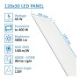 6stk. Philips LED Panel 120x30 4000K