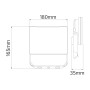 LED Flutlicht-Aussenstrahler PEGASUS-50 50W 6400K Schwarz IP65