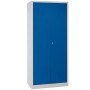 Putzmittelschrank Blau/Grau