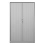 Wolfstahl Rolladenschrank Stahl 4 Fachböden Zylinderschloss 100 x 40 x 180 cm lichtgrau