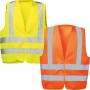 Gilet réfléchissant haute visibilité, lot de 50 pièces (1 carton), taille : universelle