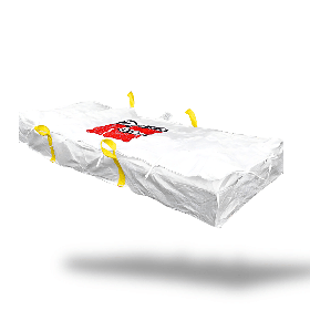 Plattenbag Asbest, 260x125x30 cm