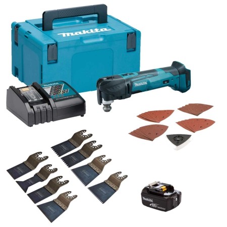 Makita DTM51RT1J3 Multiutensile a batteria 18 V 5Ah