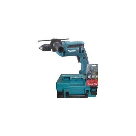 Makita HP1641K1X foret à percussion 680W dans un boîtier de transport SET