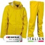 Protezione antipioggia SET (giacca + pantaloni) Cofra Giallo