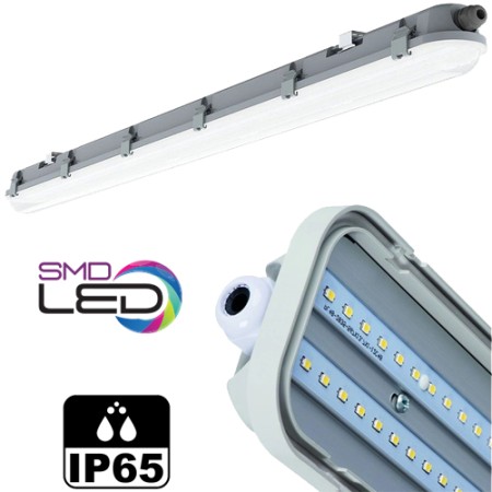 Lampada LED per ambienti umidi 120 cm 36 W chip LED