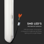 60W Feuchtraum-Wannenleuchte 120cm Samsung LED