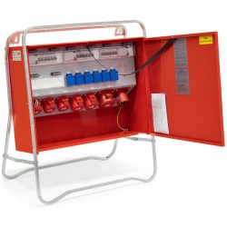 63A Stromverteilerkasten, Verteilerschrank mit Standfuss