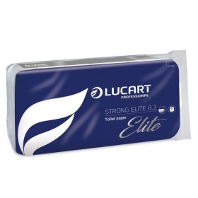 Lucart Strong Elite 3-lagig Comfort Toilettenpapier 72 Rollen (9 x 8)