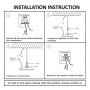 OSRAM LED Hallenstrahler (150W-100W-80W Einstellbar)